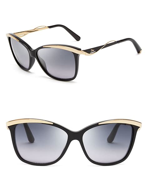 dior black cat eye sunglasses|christian dior ladies sunglasses.